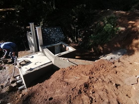 Trabajo realizado por DT Construcciones y Aseo