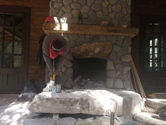 Trabajo realizado por DT Construcciones y Aseo